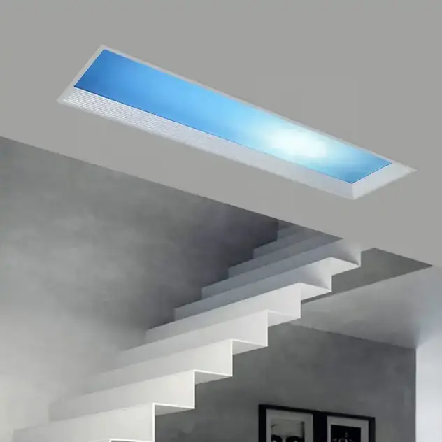 [DM5318] Panel Led Simulador de Cielo LED 63x63 cm - SMART App con control remoto Regulable 20 a 144 watts - Empotrable ó Adosable (copia) (Empotrable)