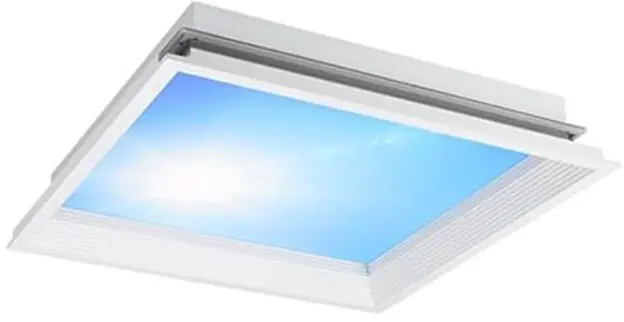 [DM7088] Tragaluz Artificial CIELO LED 63x63 cm | Regulable de 20W a 144W | SMART App + Control Remoto | Empotrable o Adosable (Empotrable)